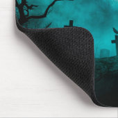 Halloween Pumpkin Bats & Hexen #2 Mousepad (Ecke)