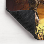 Halloween Pumpkin Bats & Hexen #4 Mauspad (Ecke)