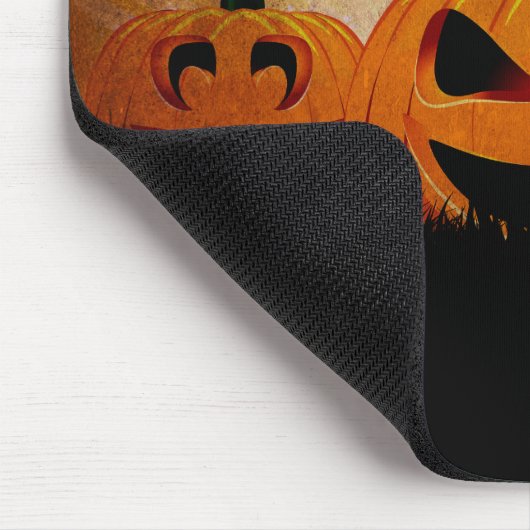 Halloween Pumpkin Bats & Hexen #8 Mauspad (Ecke)