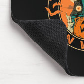 Halloween Pumpkin Beängstigend Fun Motionlesses in Mousepad (Ecke)