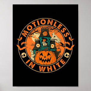 Halloween Pumpkin Beängstigend Fun Motionlesses in Poster