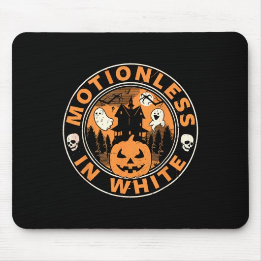 Halloween Pumpkin Beängstigende lustige Motionless Mousepad (Vorne)