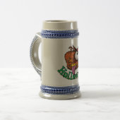 Halloween Pumpkin Bierglas (Vorderseite Links)