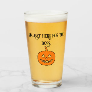 Halloween Pumpkin bin ich nur für das Boos-Glas hi Glas