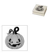 Halloween Pumpkin-Briefmarke Gummistempel (Stempel)