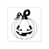 Halloween Pumpkin-Briefmarke Gummistempel (Prägung)