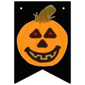 Halloween Pumpkin Bunting Banner (Erste Fahne)