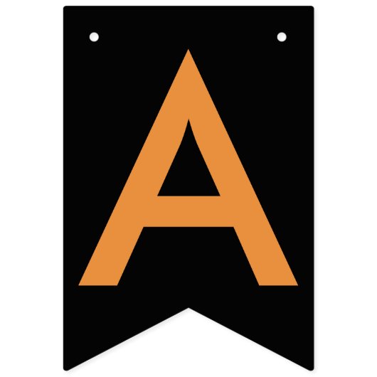 Halloween Pumpkin Bunting Banner (Dritte Fahne)