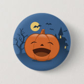 Halloween Pumpkin Button (Vorderseite)
