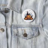 Halloween Pumpkin-Button Button (Beispiel)