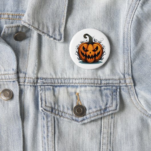 Halloween Pumpkin-Button Button (Beispiel)