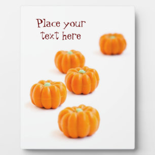 Halloween pumpkin candy fotoplatte