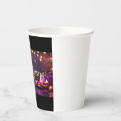 Halloween Pumpkin Carving Party Cup Pappbecher (Links)