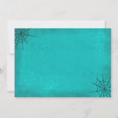 Halloween Pumpkin Carving Party Einladung (Rückseite)