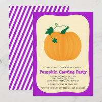 Halloween Pumpkin Carving Party