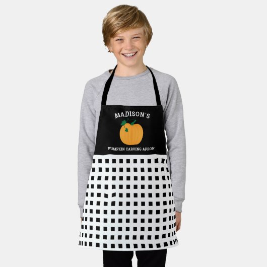 Halloween Pumpkin Carving Schürze (Getragen)
