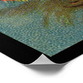 Halloween Pumpkin Charaktere und Hexe Poster (Ecke)