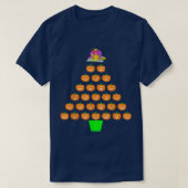 Halloween Pumpkin Christmas Tree Thanksgiving Turk T-Shirt (Design vorne)