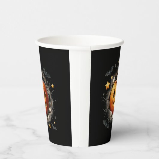 Halloween Pumpkin Cup Pappbecher (Rechts)