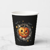 Halloween Pumpkin Cup Pappbecher (Vorderseite)