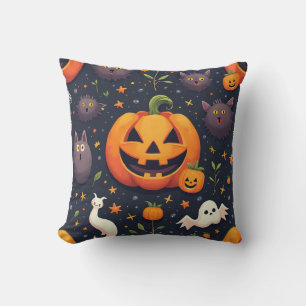 Halloween Pumpkin Cushion Kissen