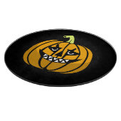 Halloween Pumpkin Cutting Board Schneidebrett (Ecke)
