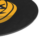 Halloween Pumpkin Cutting Board Schneidebrett (Ecke)