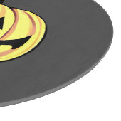 Halloween Pumpkin Cutting Board Schneidebrett (Ecke)