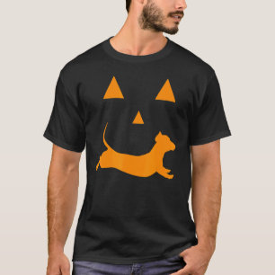 Halloween Pumpkin Dackel Kürbislaterne Kostüm T-Shirt