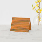 Halloween Pumpkin Dance Color entworfen Karte (Gelbe Blume)