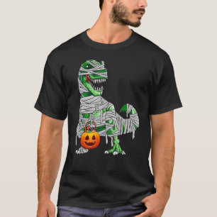 Halloween Pumpkin Dinosaurier für Kindermädchen T-Shirt