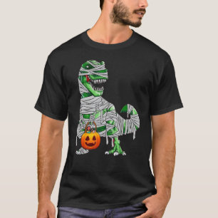 Halloween Pumpkin Dinosaurier für Kindermädchen T-Shirt