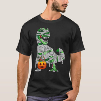 Halloween Pumpkin Dinosaurier für Kindermädchen T-Shirt