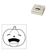Halloween Pumpkin Doodle lachen Gummistempel (Stempel)