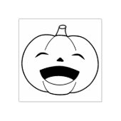 Halloween Pumpkin Doodle lachen Gummistempel (Prägung)