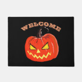 Halloween Pumpkin Door Mat Fußmatte (Vorderseite)
