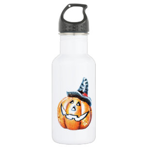 Halloween Pumpkin Edelstahlflasche