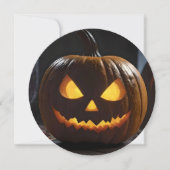 Halloween Pumpkin, Einladung (Vorderseite)