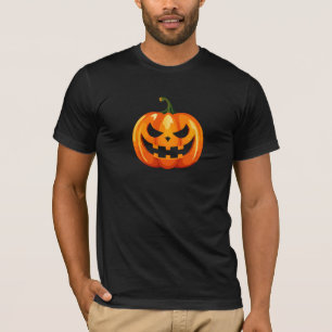 Halloween Pumpkin Face Beängstigend T-Shirt