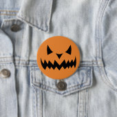 Halloween Pumpkin Face Button (Beispiel)