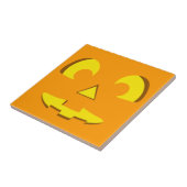 Halloween Pumpkin Face Fliese (Seite)