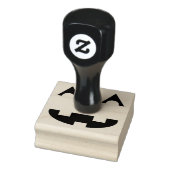 Halloween Pumpkin Face Gummistempel (Stempel)