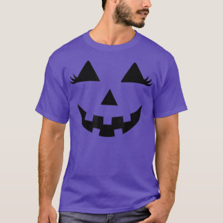 Halloween Pumpkin Face Kostüme Männer Frauen Kinde T-Shirt