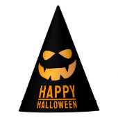 Halloween Pumpkin Face Kürbislaterne Party Partyhütchen (Vorderseite)