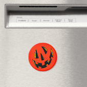 Halloween Pumpkin Face Magnet (In Situ (Geschirrspüler))
