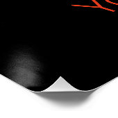 Halloween Pumpkin Face Retro Kostüm Erntedank Poster (Ecke)