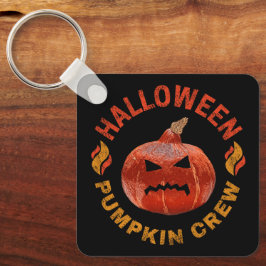 Halloween Pumpkin Face Retro Kostüm Erntedank Schlüsselanhänger