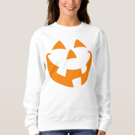 Halloween Pumpkin Face Sweatshirt