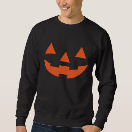 Halloween Pumpkin Face Sweatshirt