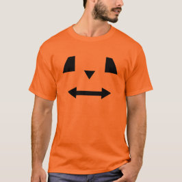 Halloween Pumpkin Face T-Shirt